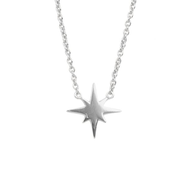 Zilveren ATLITW STUDIO Kettingen SOUVENIR NECKLACE STAR BURST Zilveren ATLITW STUDIO Kettingen SOUVENIR NECKLACE STAR BURST - large