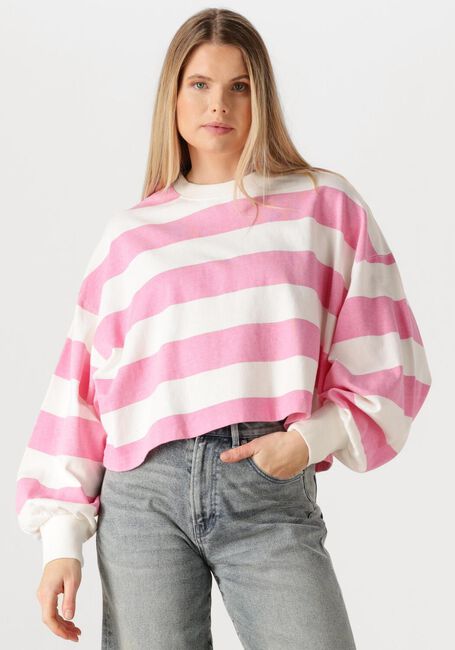 Goudkleurig CATWALK JUNKIE Truien/vesten OVERSIZED STRIPED LONG SLEEVE - large