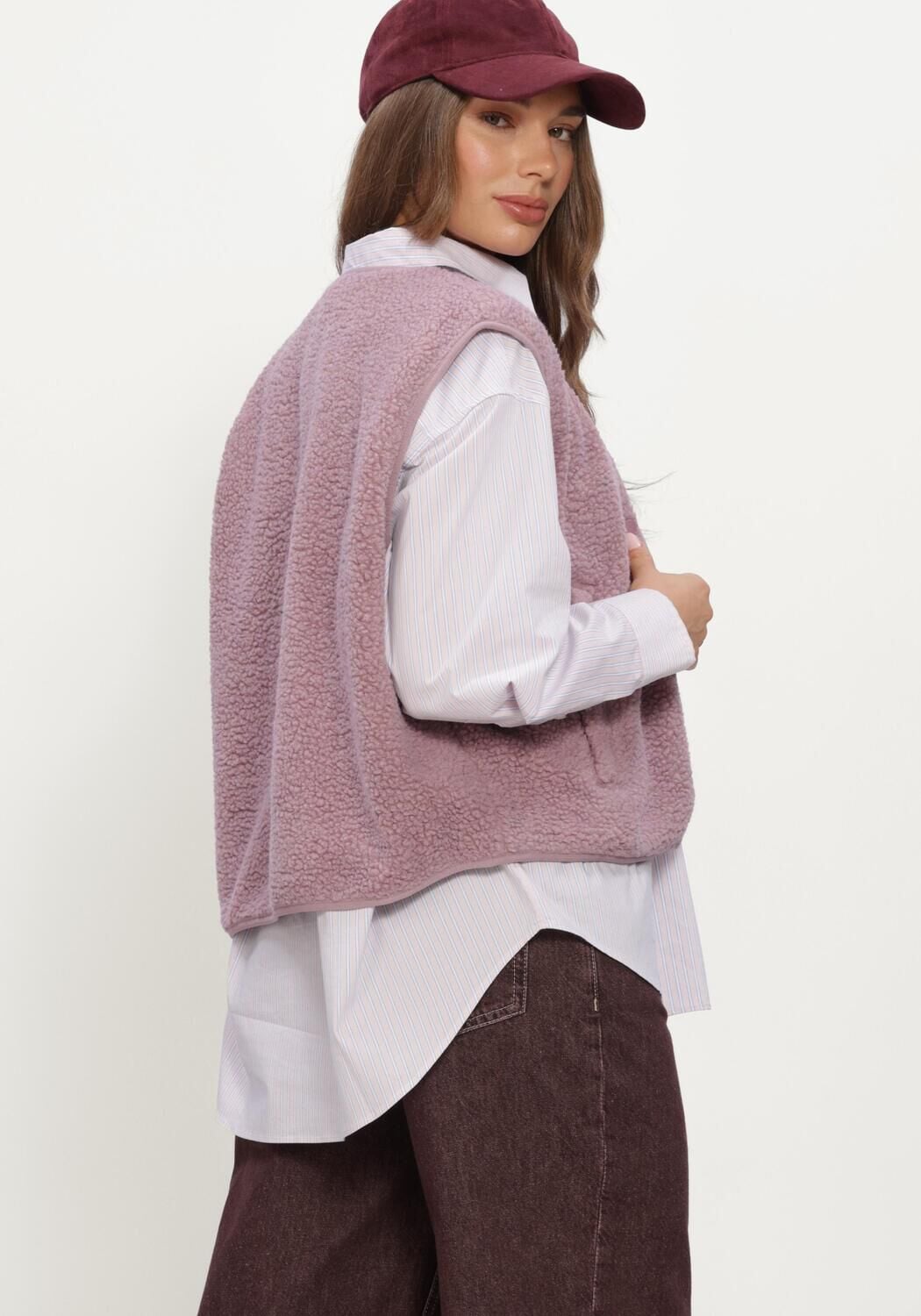 Lila AMERICAN VINTAGE Gilet HOKTOWN - large