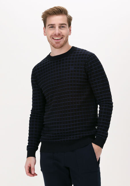 Donkerblauwe G-STAR RAW Trui TABLE R KNIT - large