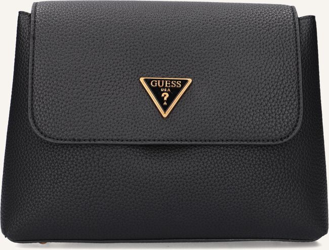Zwarte GUESS Schoudertas DOWNTOWN CHIC FLAP Zwarte GUESS Schoudertas DOWNTOWN CHIC FLAP - large