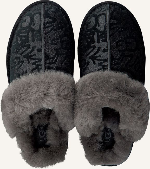 Zwarte UGG Pantoffels SCUFFETTE II SPARKLE GRAFFITI Zwarte UGG Pantoffels SCUFFETTE II SPARKLE GRAFFITI - large