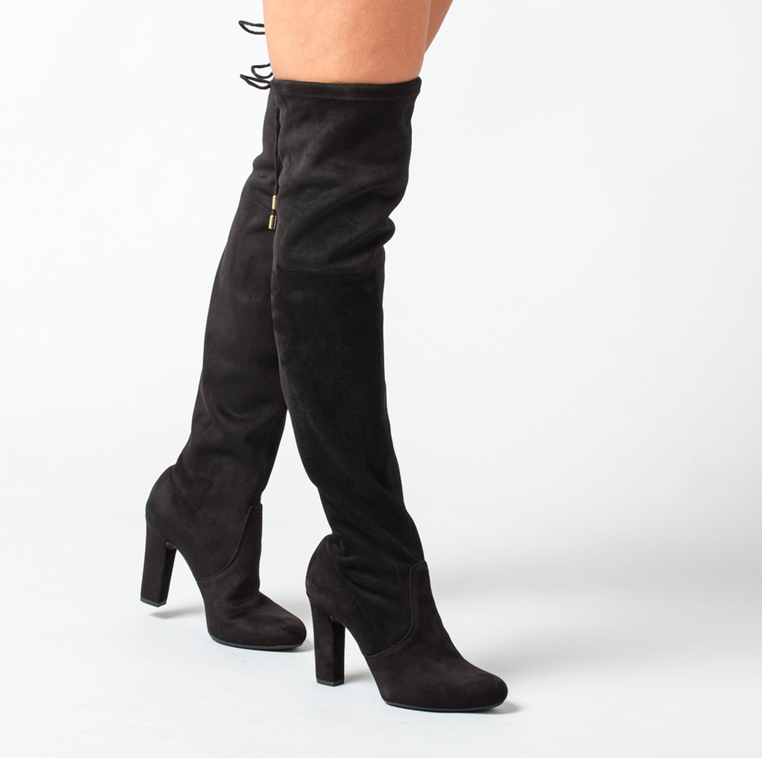 Zwarte UNISA Overknee laarzen PALMA | Omoda Zwarte UNISA Overknee laarzen PALMA | Omoda