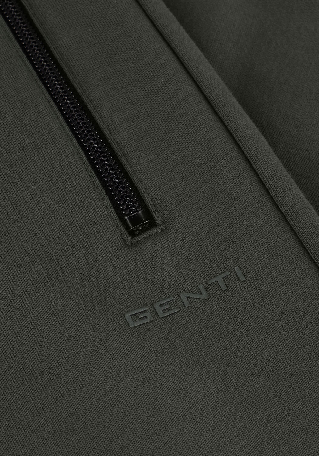 Groene GENTI Joggingbroek T1046-3229 - large