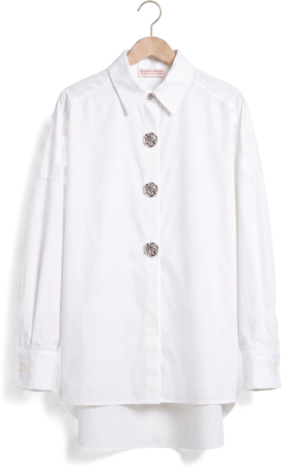 STUDIO AMAYA Dames Blouses Vesper Blouse Wit