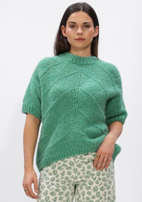 Groene BY-BAR Trui VIC PULLOVER - large