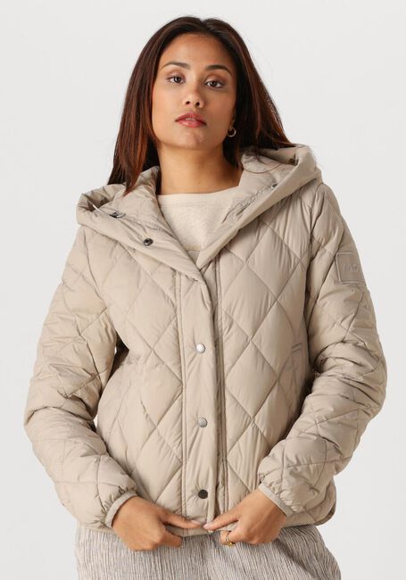 Beige MOSCOW Gewatteerde jas 11-08-YASMIN - large