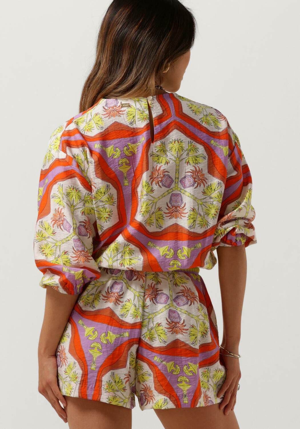 POM AMSTERDAM Dames Jumpsuits Marrakesh Summer Jumpsuit Oranje