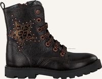 Zwarte SHOESME Veterboots TA20W013 - medium
