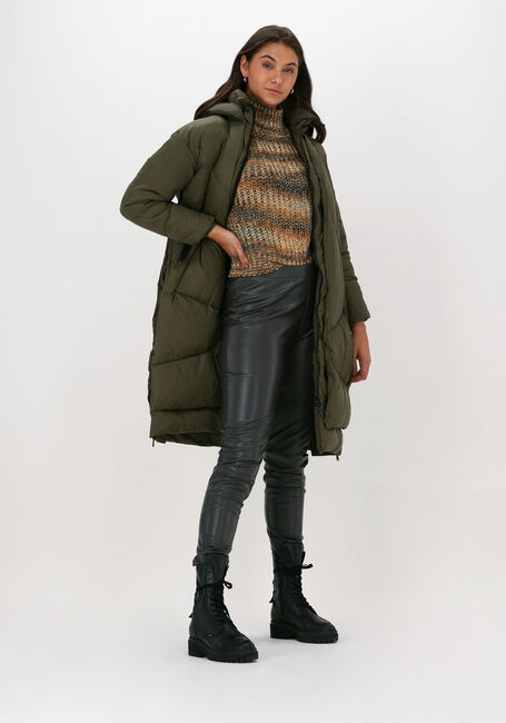 Olijf CANADIAN Gewatteerde jas EUGENIE LG SATIN - large