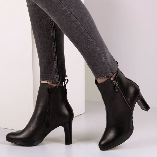 Zwarte NOTRE-V Enkellaarsjes 119 30065NB Zwarte NOTRE-V Enkellaarsjes 119 30065NB - large