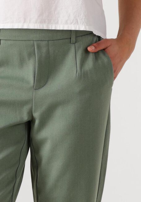 Olijf OBJECT Pantalon OBJLISA SLIM PANT - large