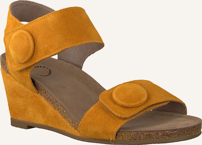 Gele CA'SHOTT Platte sandalen 8029 Gele CA'SHOTT Platte sandalen 8029 - large