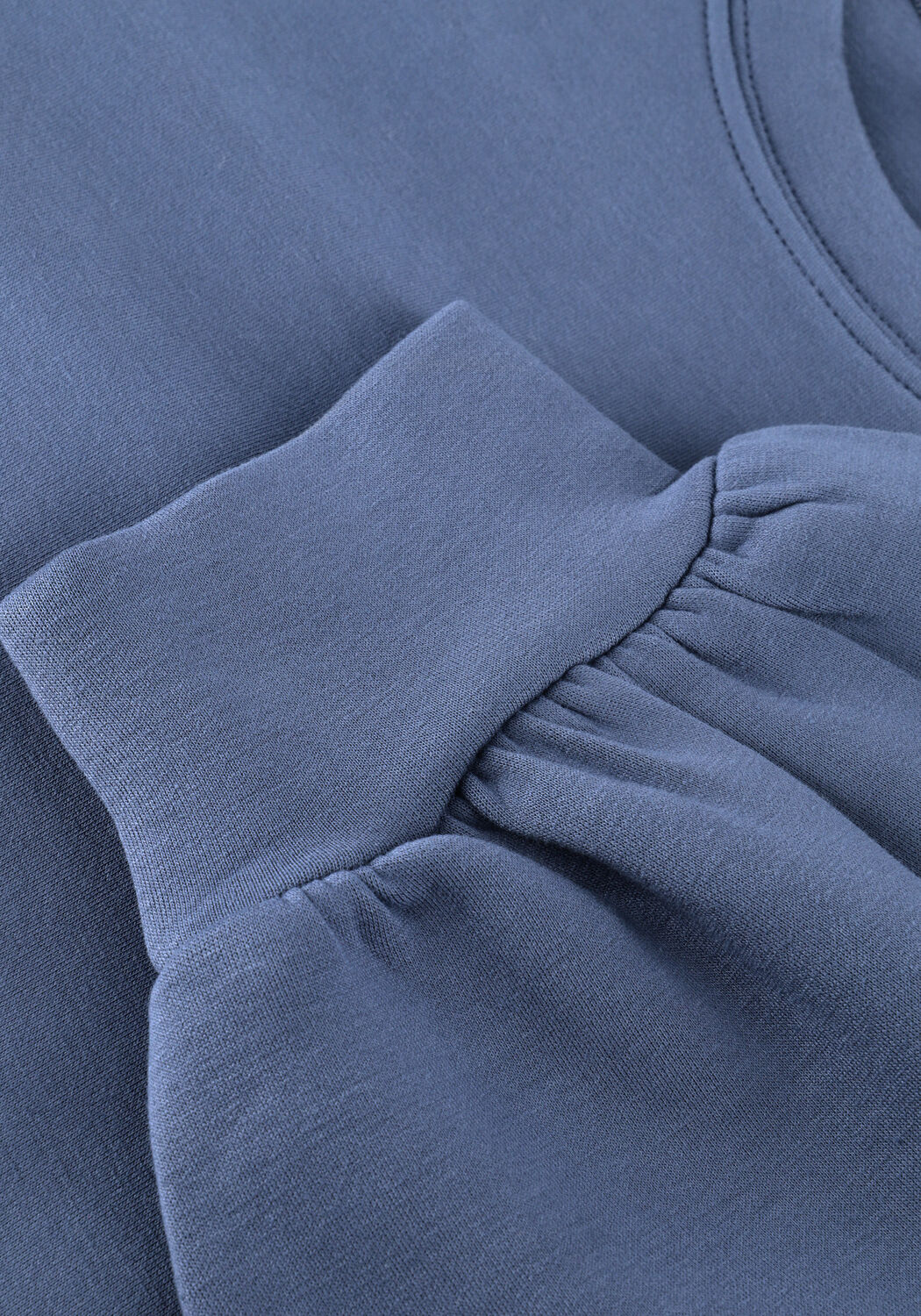 Blauwe MSCH COPENHAGEN Sweater MSCHBRIONNA IMA Q SWEATSHIRT - large