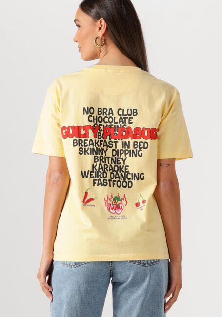 Gele HARPER & YVE T-shirt GUILTYLIST-SS - large