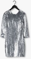 Zilveren Y.A.S. Mini jurk YASROARING 7/8 MINI SEQUIN DRESS