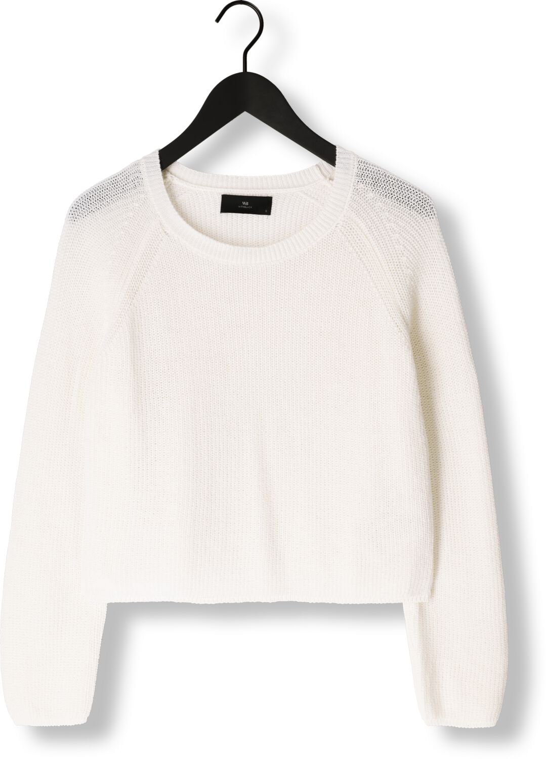 WITHBLACK Dames Truien & Vesten Wblindiana Ls O-neck Pullover Wit