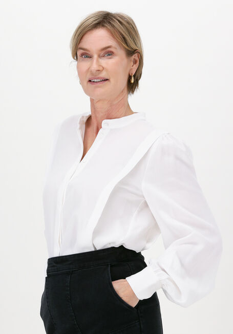 Witte BRUUNS BAZAAR Blouse PRALENZA DUANE - large