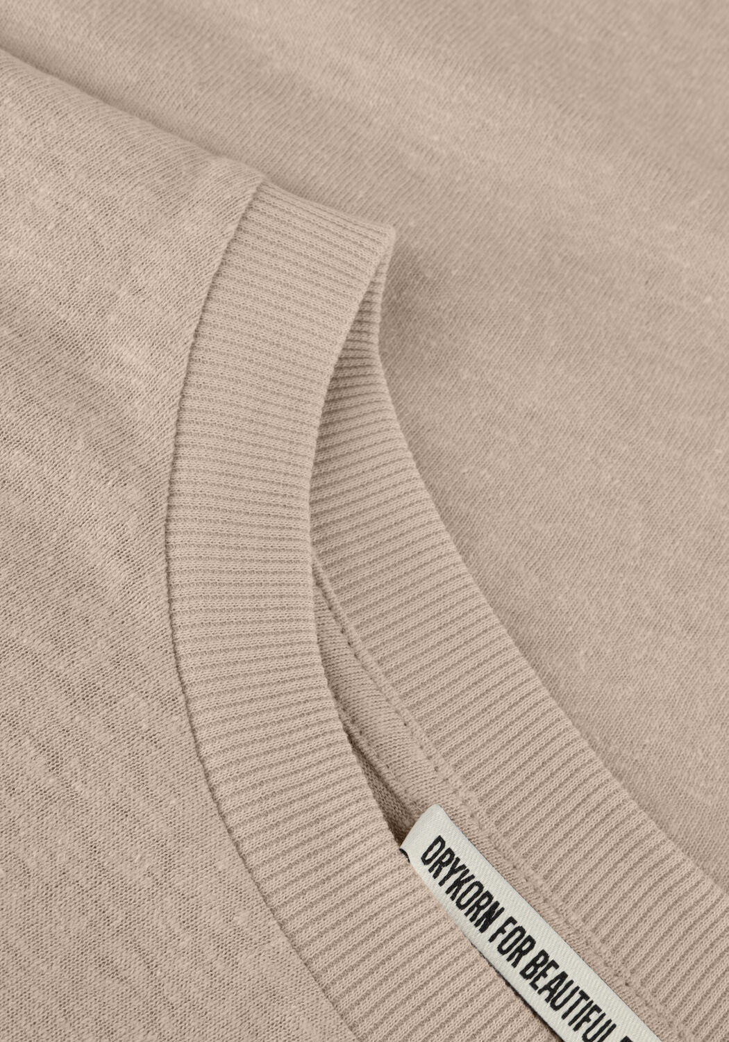 Beige DRYKORN T-shirt LILANI - large