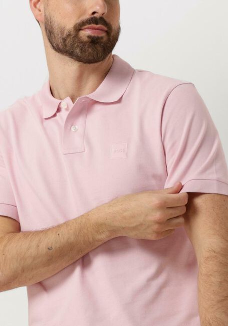 Lichtroze BOSS ORANGE Polo PASSENGER - large