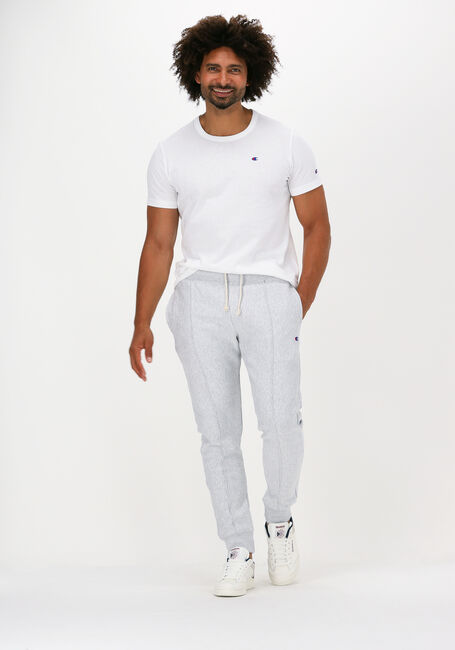 Witte CHAMPION T-shirt SMALL C LOGO T-SHIRT - large