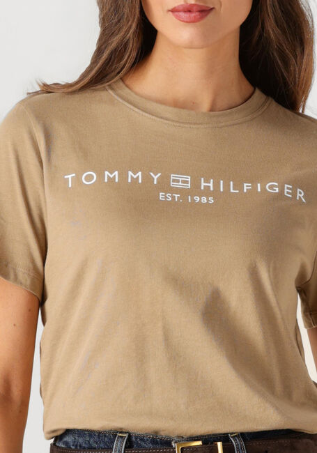 Zand TOMMY HILFIGER T-shirt REG CORP LOGO C-NK SS - large