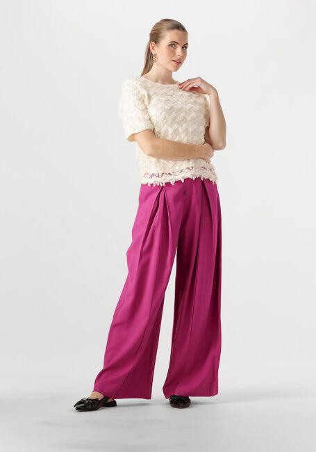 Ecru NUKUS Top ARIA TOP LACE - large