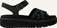 Zwarte TIMBERLAND Platte sandalen SAFARI DAWN - medium