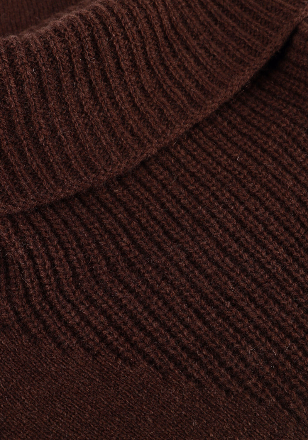 Bruine ROUGE EDIT Trui ROUCLEO ROLL NECK KNIT WEST - large