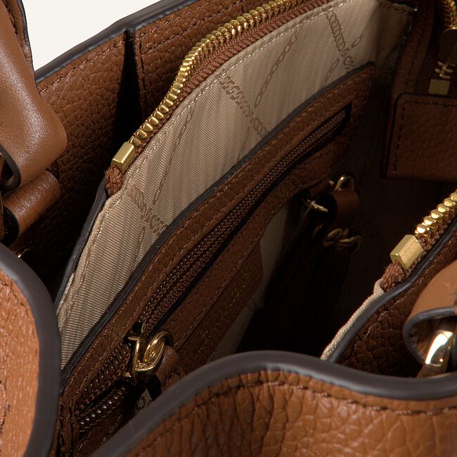 Cognac MICHAEL KORS Handtas SM SATCHEL Cognac MICHAEL KORS Handtas SM SATCHEL - large