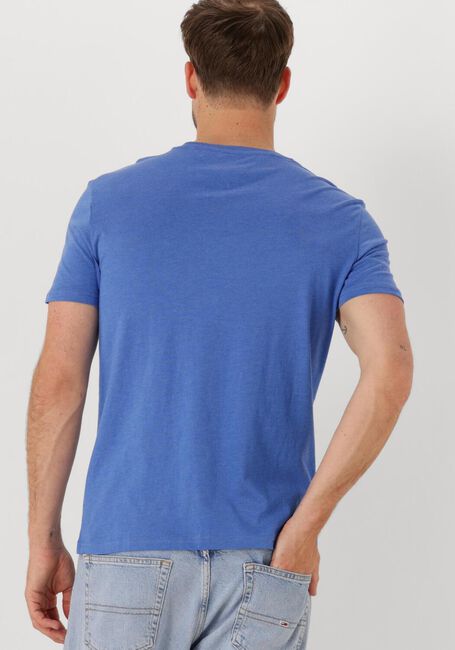 Blauwe TOMMY JEANS T-shirt TJM XSLIM JASPE HTR TEE EXT - large