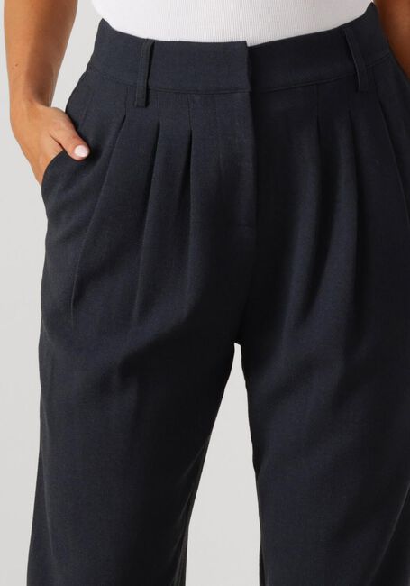 Donkerblauwe CO'COUTURE Pantalon MARIN PLEAT LONG PANT - large