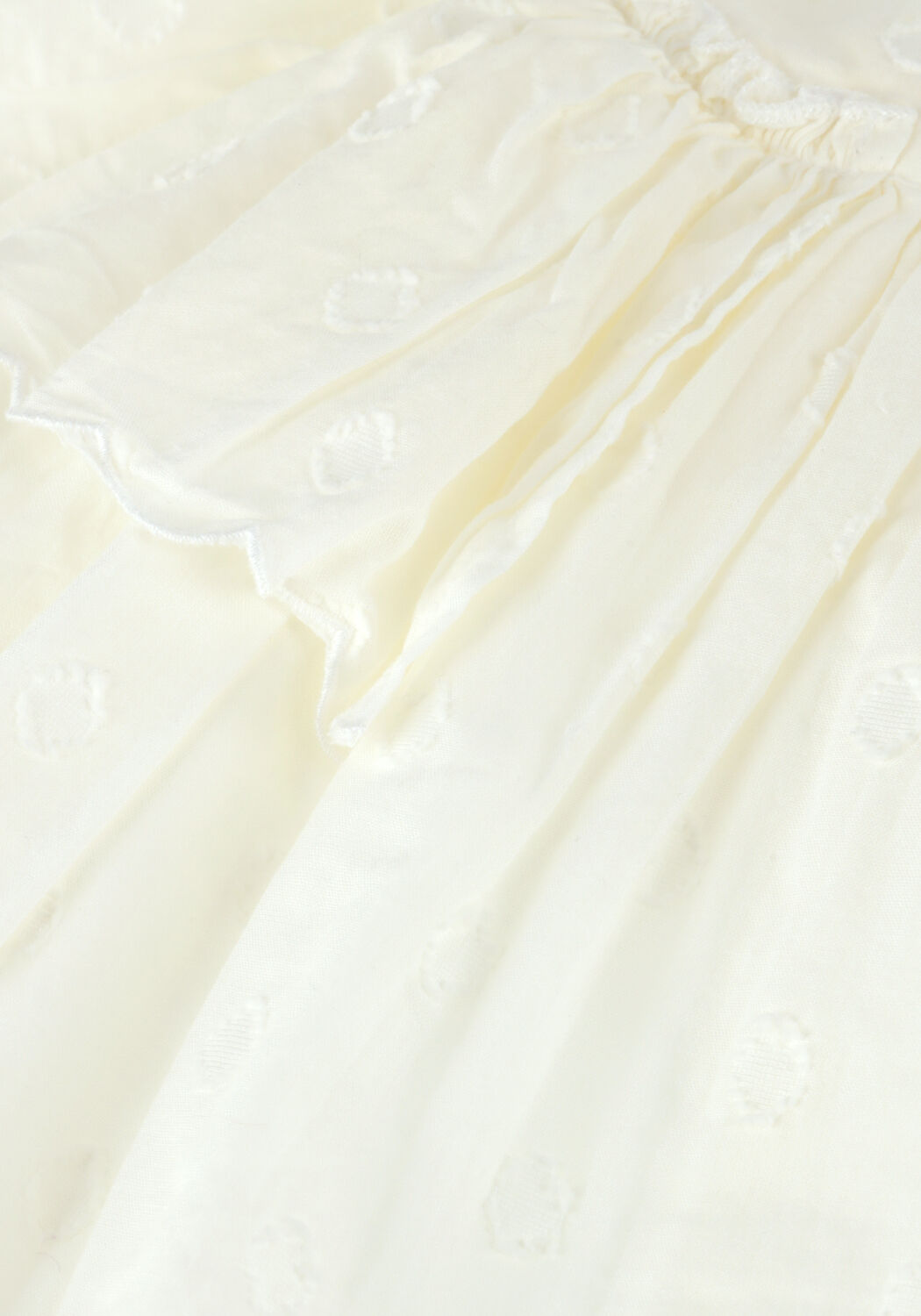 Witte MARMAR COPENHAGEN Mini jurk DELSA B - large