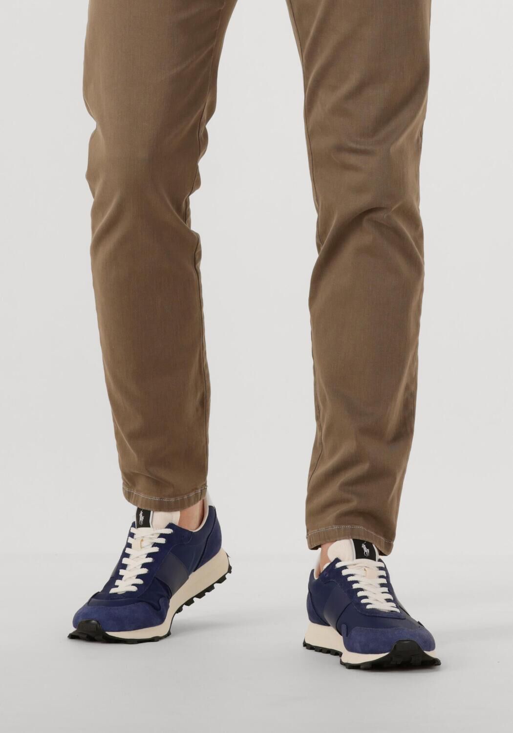 Blauwe POLO RALPH LAUREN Lage sneakers PRL TRAIL125-SNEAKERS-LOW TOP LACE - large