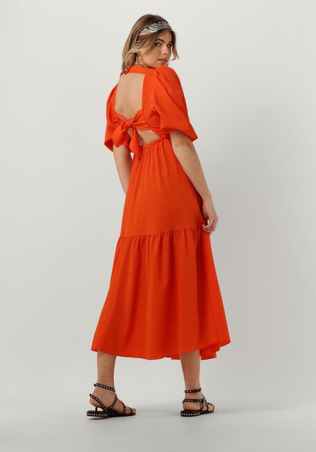 Koraal NOTES DU NORD Midi jurk CARRIE DRESS - large