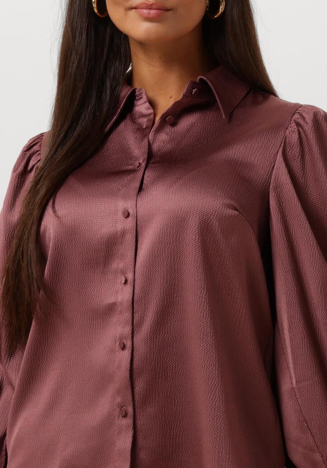 AMAYA AMSTERDAM Dames Blouses Dexter Blouse Paars
