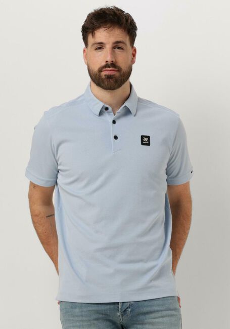 Blauwe VANGUARD Polo SHORT SLEEVE POLO RASCHEL INTERLOCK - large