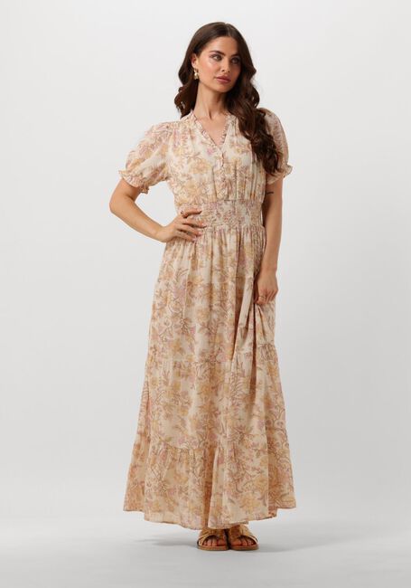 Gele NEO NOIR Maxi jurk KANZA ROSE FIELD DRESS - large