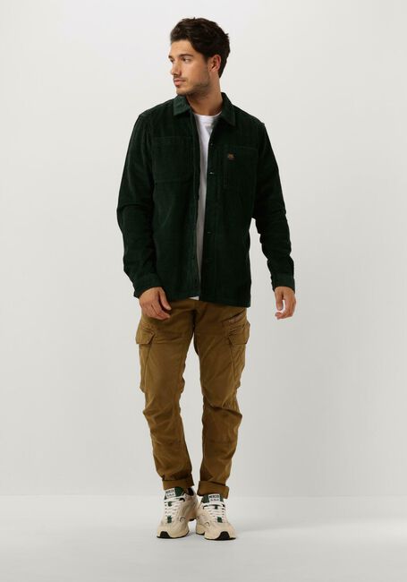Groene PME LEGEND Overshirt LONG SLEEVE SHIRT CTN DOBBY CORDUROY - large