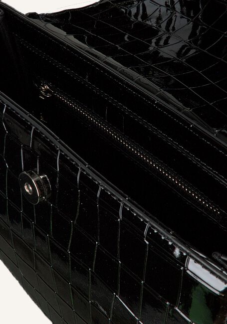 Zwarte HVISK Handtas ELUDE CROCO Zwarte HVISK Handtas ELUDE CROCO - large