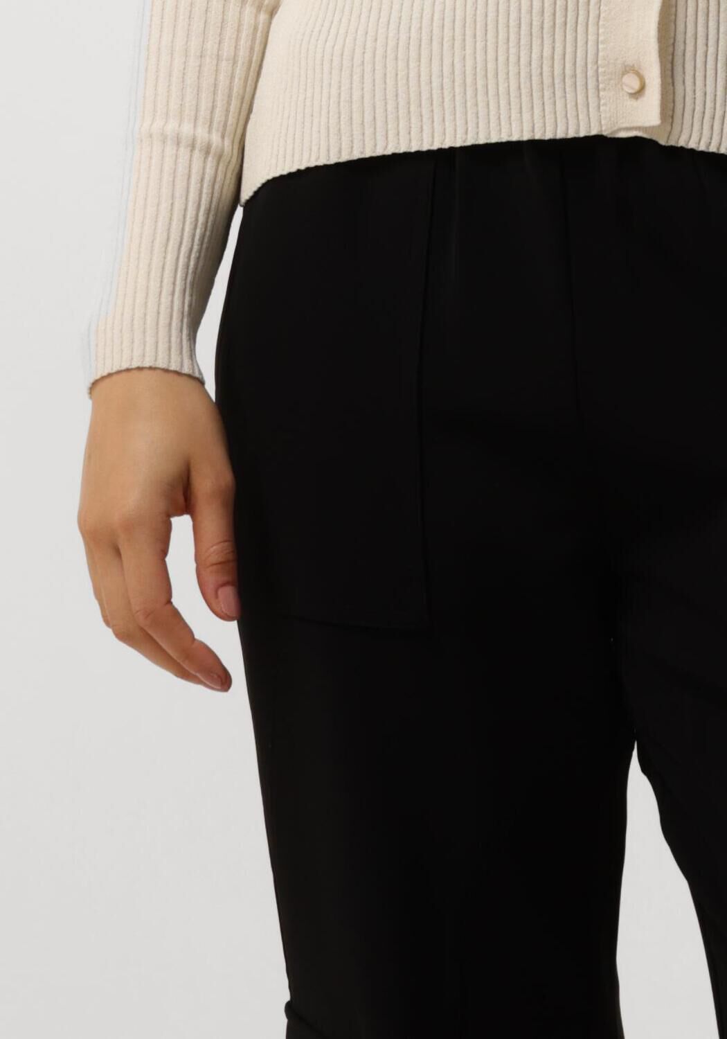 BRUUNS BAZAAR Dames Broeken Brassica Cilla Pants Zwart
