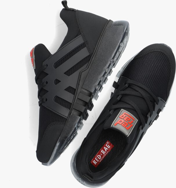 Zwarte RED-RAG Lage sneakers 13557 - large