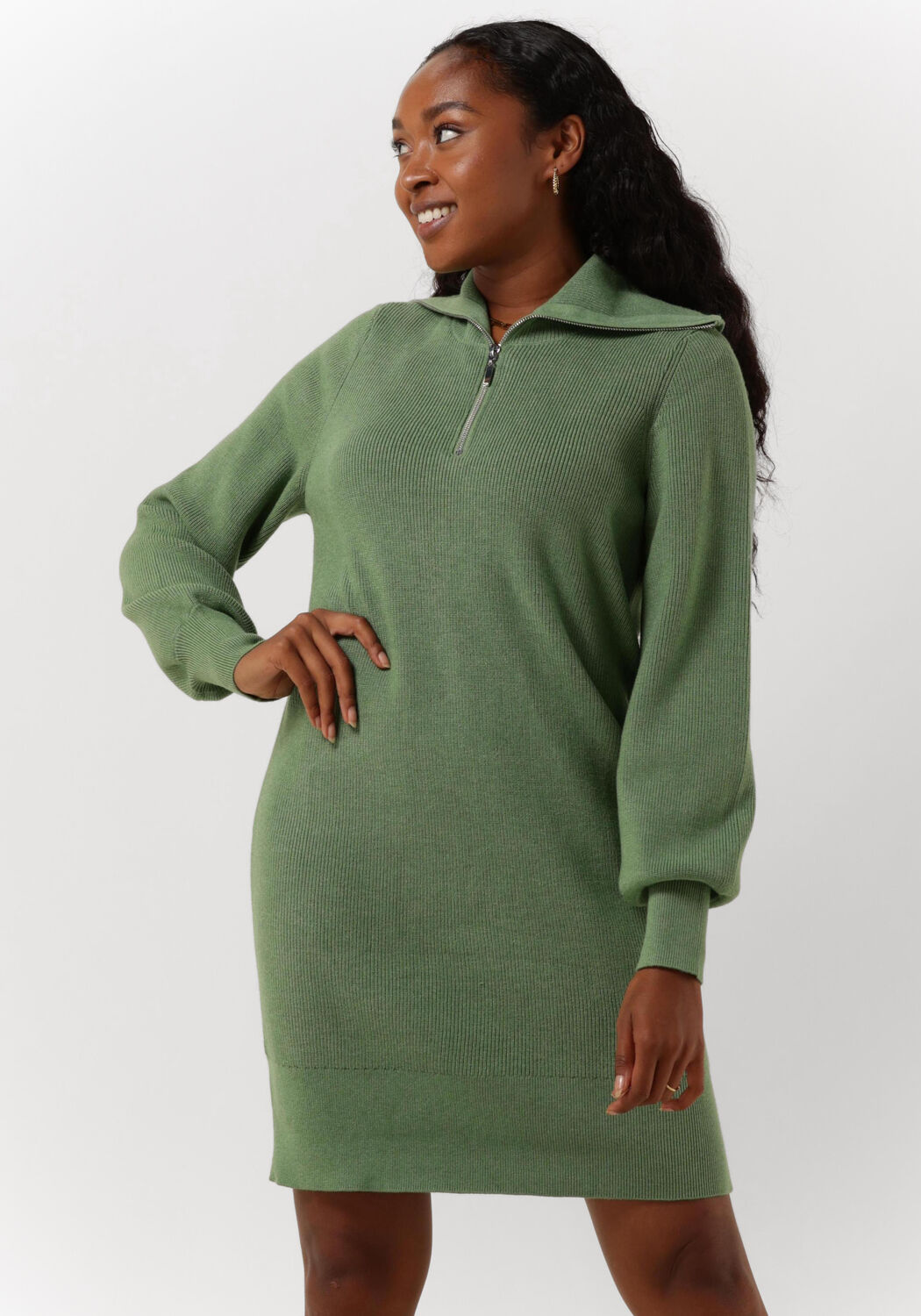 Zip jurk best sale