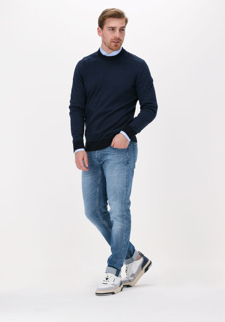 Donkerblauwe BOSS Trui ATAROUL - large