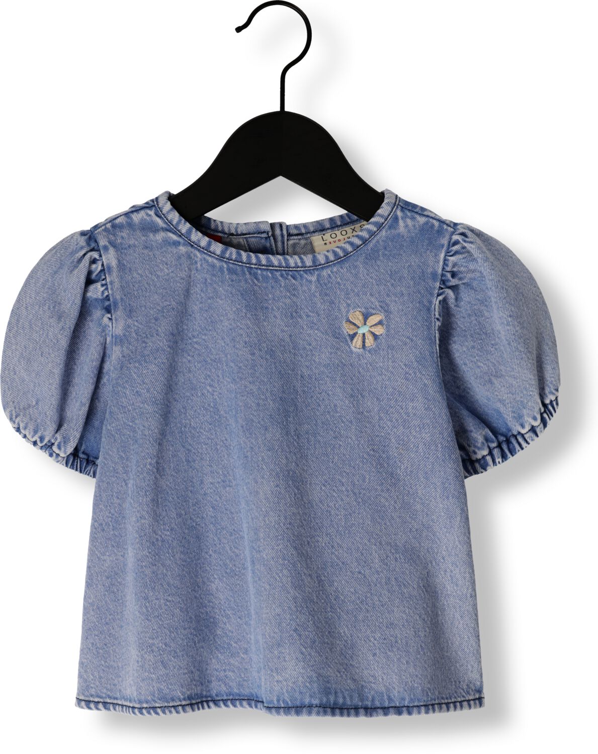 LOOXS Little Meisjes Blouses 2512-7134 Lichtblauw