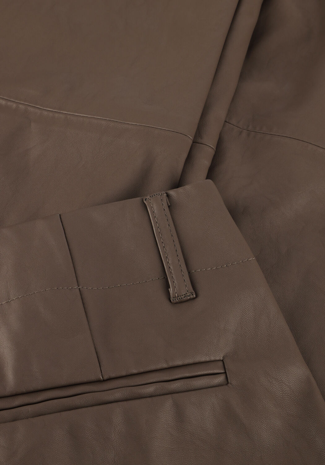 Taupe KNIT-TED Wijde broek NAOMI PANT - large