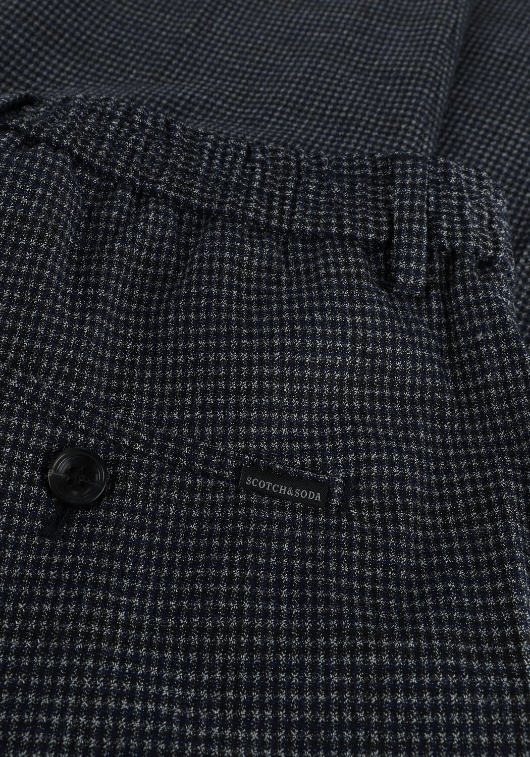 Grijze SCOTCH & SODA Pantalon MOTT SUPER SLIM-FIT CHINO CONT - large