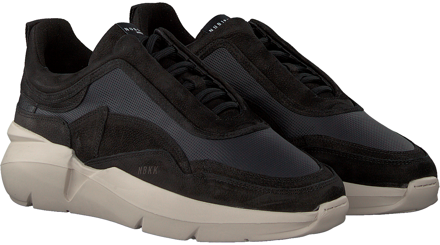 Zwarte NUBIKK Sneakers ELVEN BOULDER NIGHT | Omoda