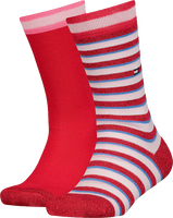 Roze TOMMY HILFIGER Sokken TH KIDS SOCK 2P LUREX STRIPE - medium