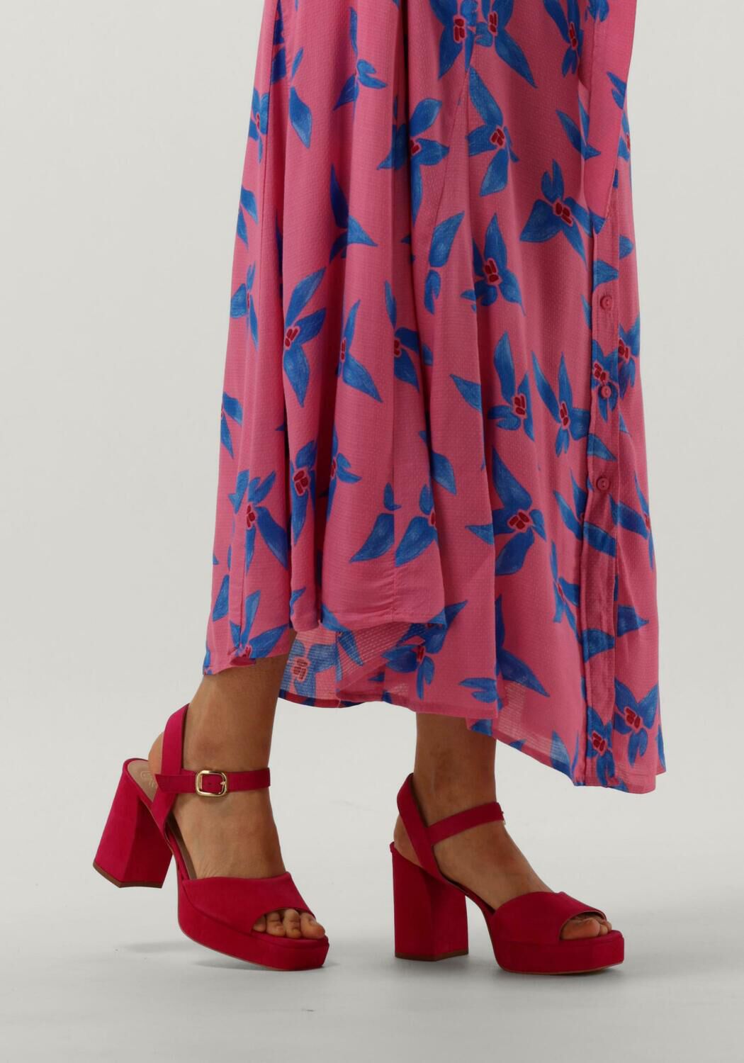 Roze UNISA Sandalen met hak ODRAN - large